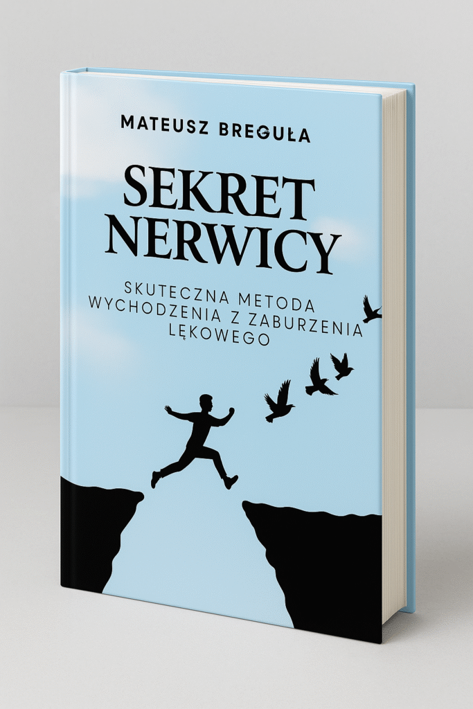 mockup książka ebook sekret nerwicy Mateusz Breguła
